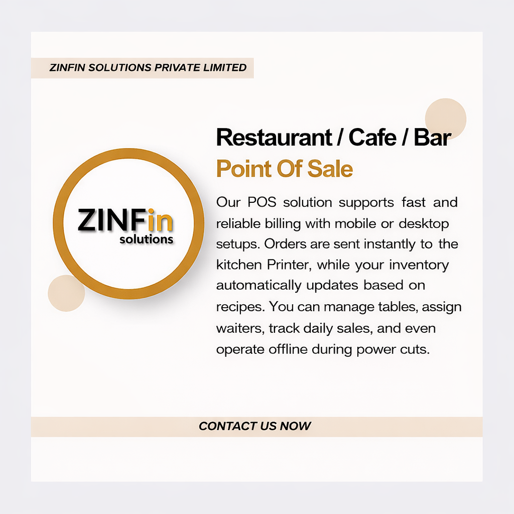 Restaurant \ Cafe \ Bar - Point of Sale
