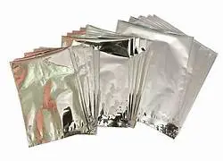 9x12 Silver Pouch