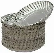 10 No Silver Paper Plate